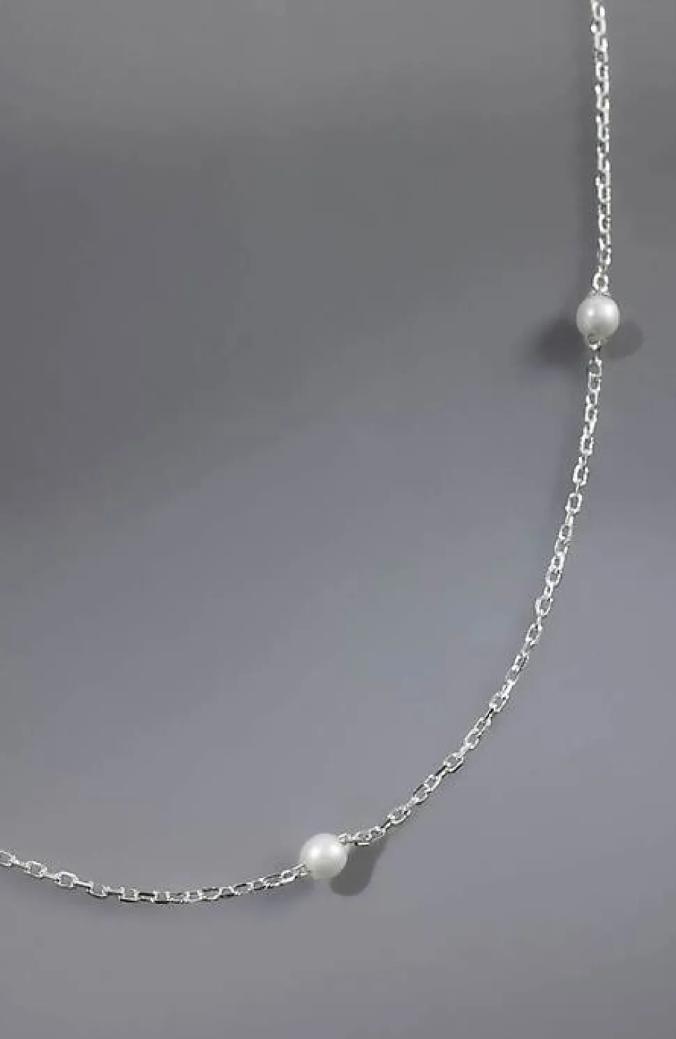 Placed-Pearl Sterling Necklace | Jjill