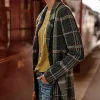 Plaid Notch-Collared Topper | Jjill