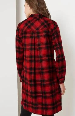 Plaid Shirtdress | Jjill