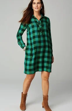 Plaid Shirtdress | Jjill