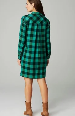 Plaid Shirtdress | Jjill