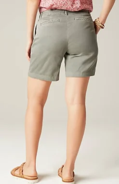 Pleated Shorts With Rope Belt | Jjill