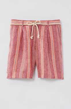 Pleated Shorts With Rope Belt | Jjill
