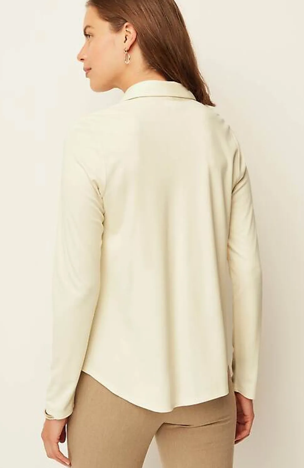 Ponte Knit Shirt | Jjill