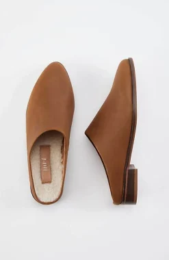 Poppy Sherpa-Lined Mules | Jjill