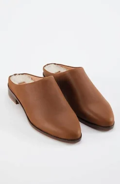 Poppy Sherpa-Lined Mules | Jjill