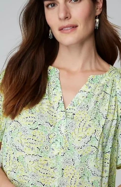 Printed Voile Top | Jjill