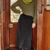 Pull-On Midi Skirt | Jjill