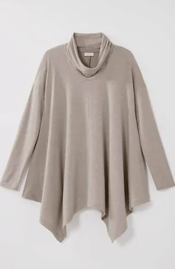 Pure Jill Affinity Dipped-Hem Tunic | Jjill
