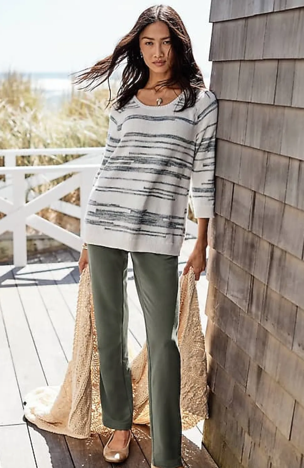 Pure Jill Affinity Slim-Leg Pants | Jjill