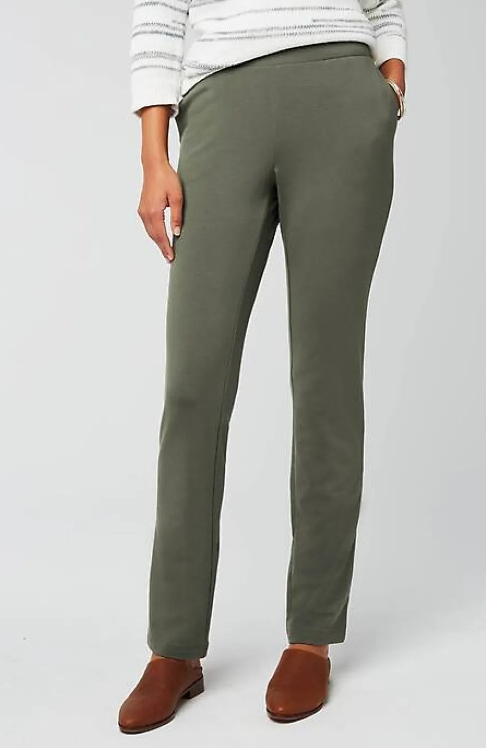 Pure Jill Affinity Slim-Leg Pants | Jjill