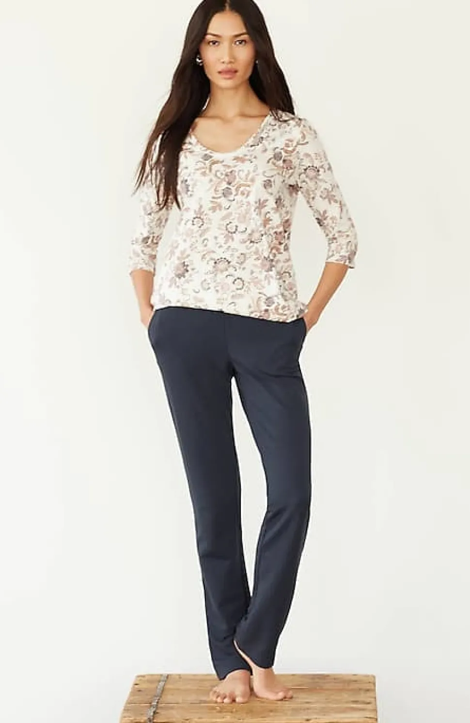 Pure Jill Affinity Slim-Leg Pants | Jjill