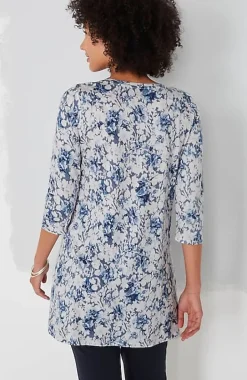 Pure Jill Ballet-Sleeve Tunic | Jjill