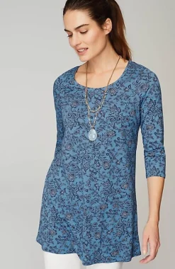 Pure Jill Ballet-Sleeve Tunic | Jjill