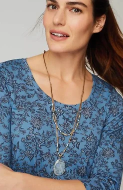Pure Jill Ballet-Sleeve Tunic | Jjill