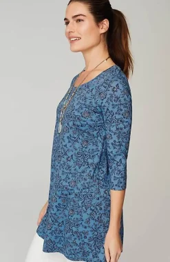 Pure Jill Ballet-Sleeve Tunic | Jjill