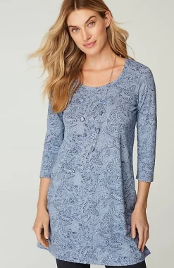 Pure Jill Ballet-Sleeve Tunic | Jjill