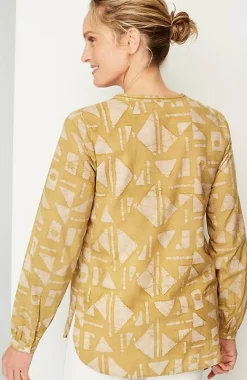 Pure Jill Batik-Printed Tunic | Jjill