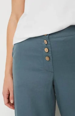 Pure Jill Button-Fly Wide-Leg Pants | Jjill