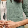 Pure Jill Double-Gauze Quilted Jacket | Jjill