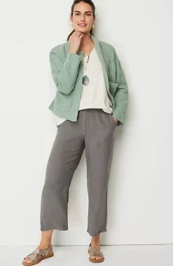Pure Jill Double-Gauze Quilted Jacket | Jjill