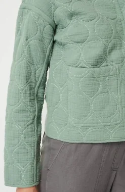 Pure Jill Double-Gauze Quilted Jacket | Jjill