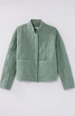 Pure Jill Double-Gauze Quilted Jacket | Jjill