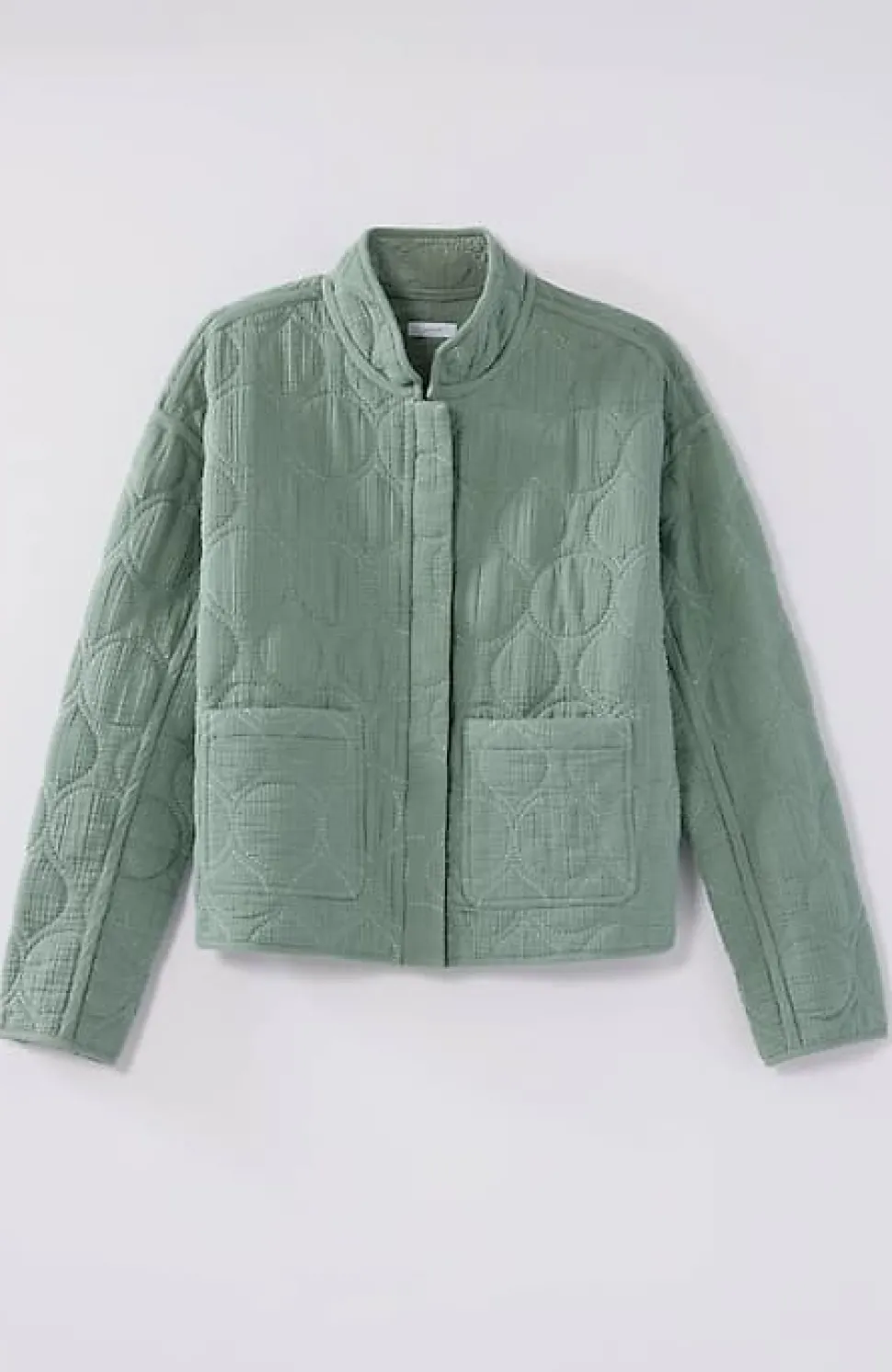 Pure Jill Double-Gauze Quilted Jacket | Jjill