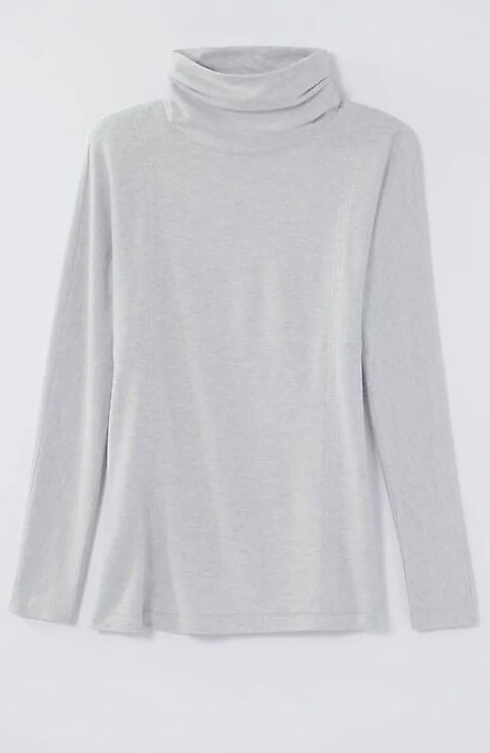 Pure Jill Double-Knit Draped Cowl-Neck Tunic | Jjill