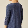 Pure Jill Embroidered Jersey Tunic | Jjill