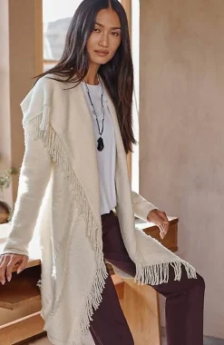 Pure Jill Fringed Cardi | Jjill