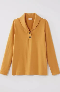 Pure Jill Harmony Shawl-Collar Top | Jjill
