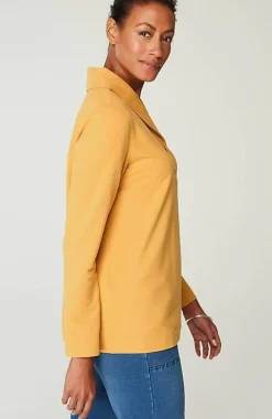 Pure Jill Harmony Shawl-Collar Top | Jjill