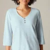 Pure Jill Hemp U0026 Cotton Henley Top | Jjill