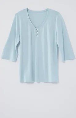 Pure Jill Hemp U0026 Cotton Henley Top | Jjill