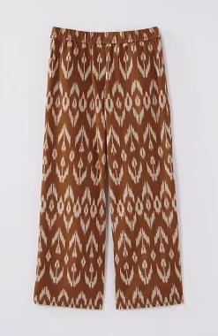 Pure Jill Ikat Wide-Leg Crops | Jjill