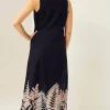 Pure Jill Kantha-Stitched U0026 Printed A-Line Dress | Jjill