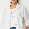 Pure Jill Linen Cropped Jacket | Jjill