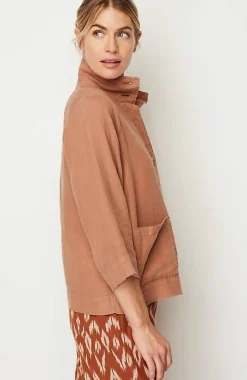 Pure Jill Linen Cropped Jacket | Jjill