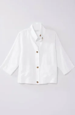Pure Jill Linen Cropped Jacket | Jjill