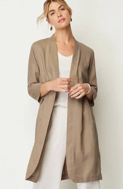 Pure Jill Linen Duster Jacket | Jjill