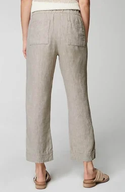 Pure Jill Linen Trapunto-Stitched Pants | Jjill