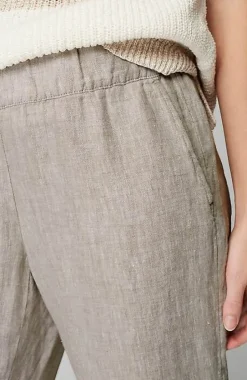 Pure Jill Linen Trapunto-Stitched Pants | Jjill