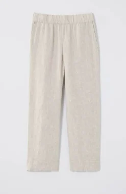 Pure Jill Linen Trapunto-Stitched Pants | Jjill
