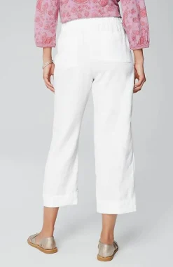 Pure Jill Linen Trapunto-Stitched Pants | Jjill