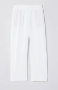 Pure Jill Linen Trapunto-Stitched Pants | Jjill