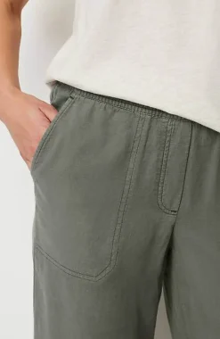 Pure Jill Linen-Blend Wide-Leg Crops | Jjill