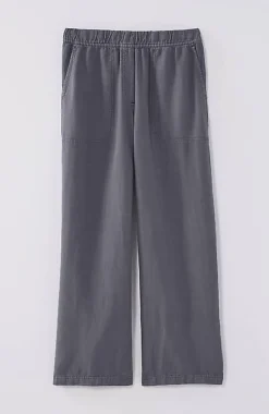 Pure Jill Linen-Blend Wide-Leg Crops | Jjill