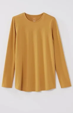 Pure Jill Long-Sleeve Shirttail Tee | Jjill
