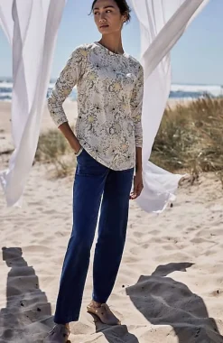 Pure Jill Long-Sleeve Shirttail Tee | Jjill